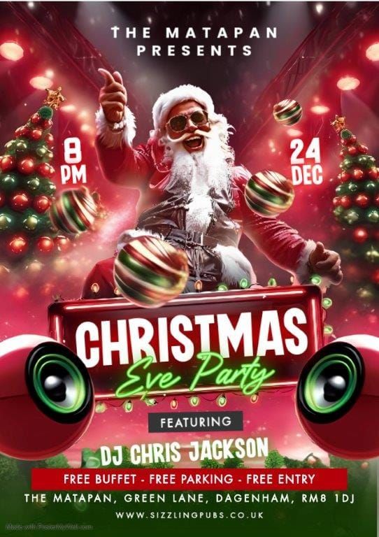 Xmas Eve Party with DJ Chris Jackson