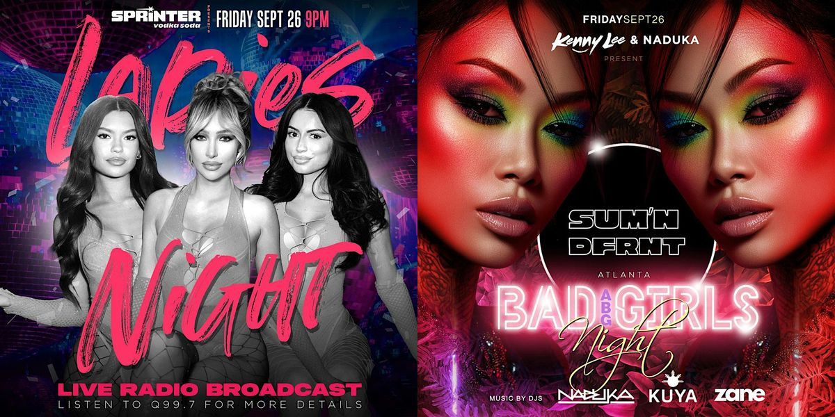 Q99.7 Ladies Night at Tongue and Groove & SUM'N DFRNT in the Dance Room