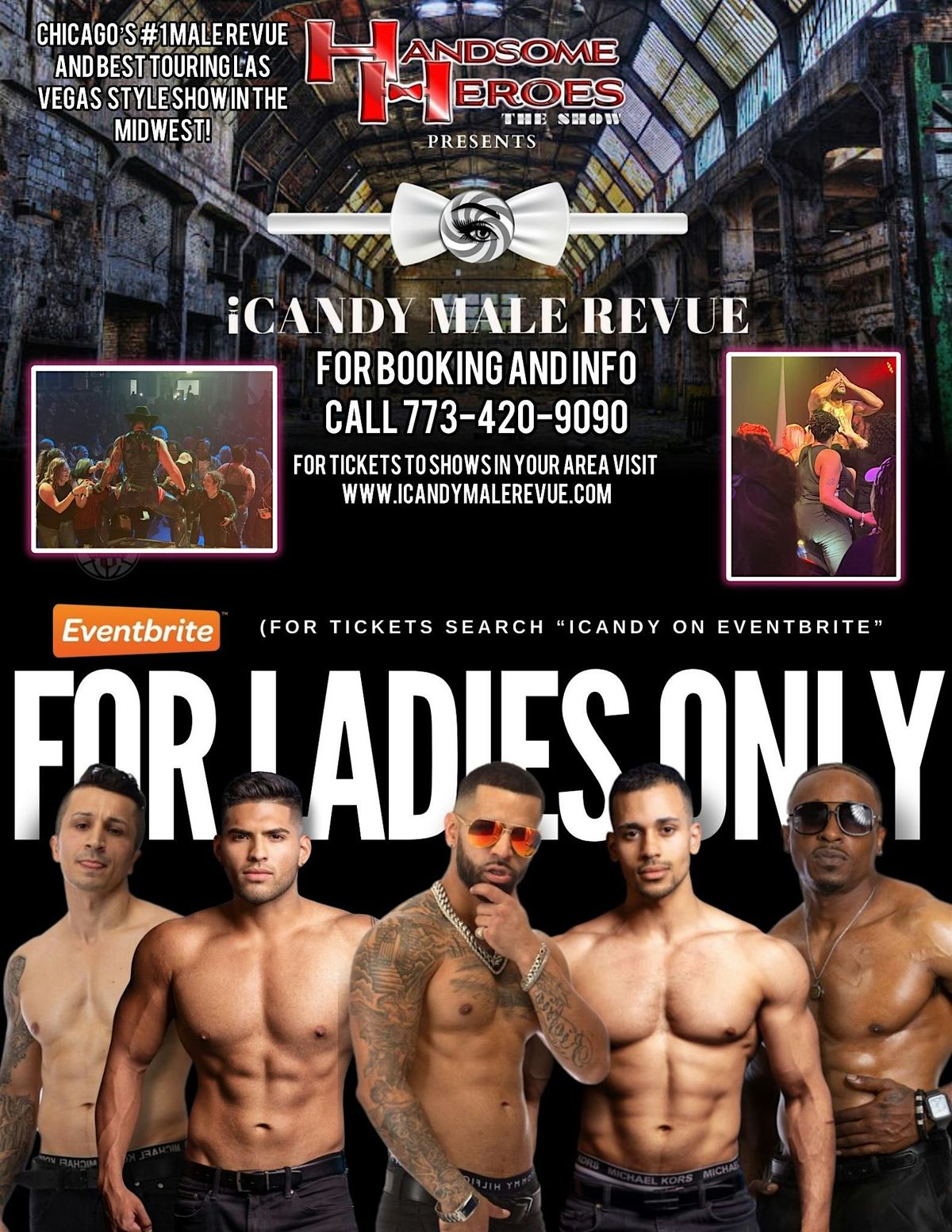 iCandy Male Revue @Armani Nightclub-Ferderal Way WA
