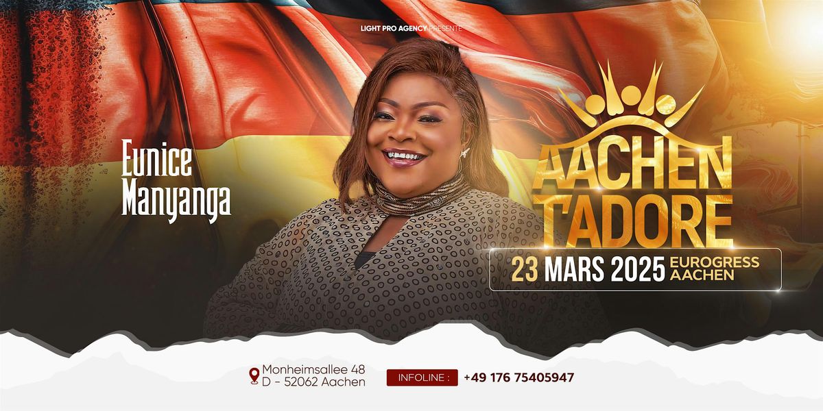 Eunice Manyanga live concert - Aachen t\u2019adore