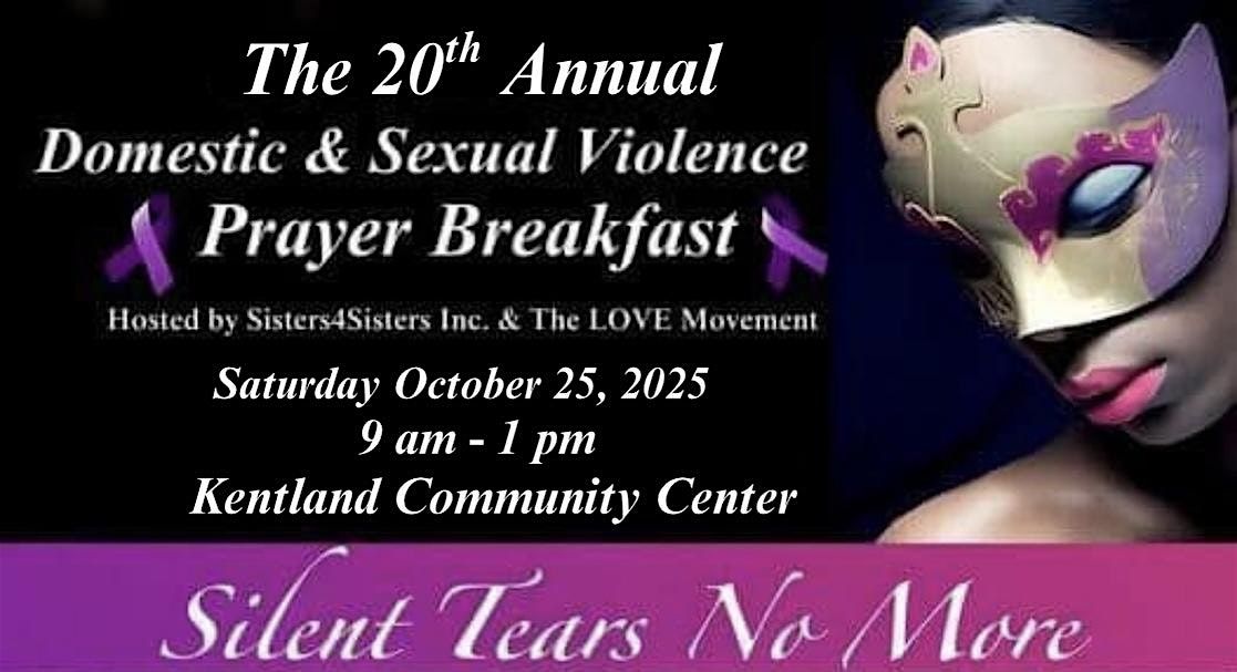 20th Annual Silent Tears No More Prayer Breakfast