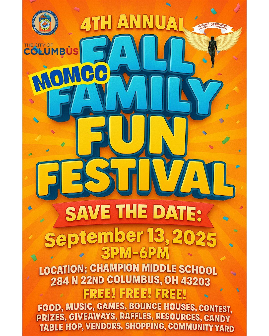 4th Annual Fall Family Fun Festival and Community Yard Sale