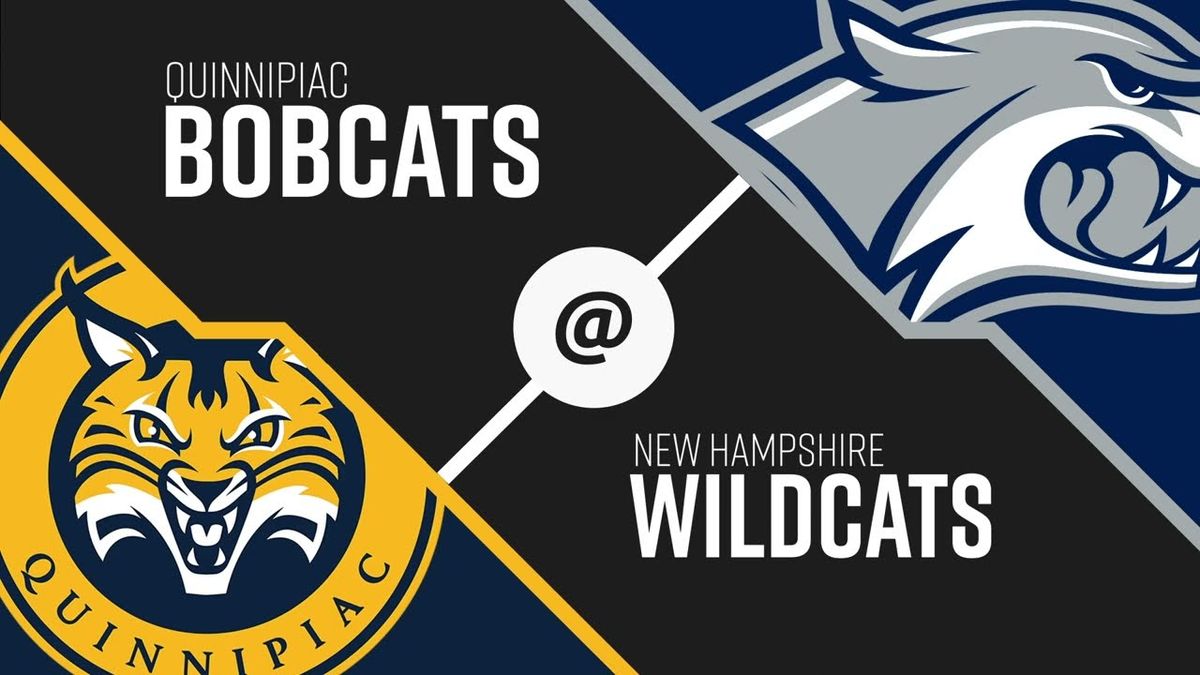 New Hampshire Wildcats at Quinnipiac Bobcats Mens Hockey