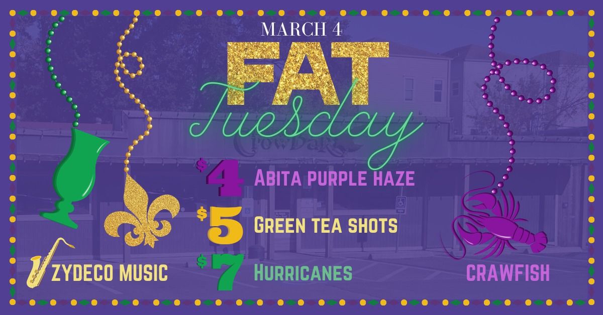 Fat Tuesday PARTY \ud83c\udf89 \ud83c\udf8a 