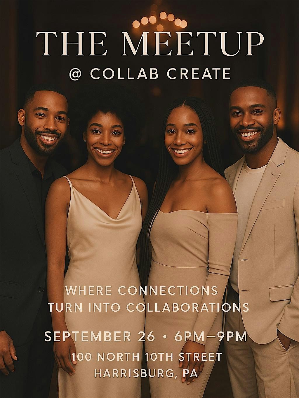 The Meetup @ Collab Create, 100 N 10th St, Harrisburg, 26 September 2025