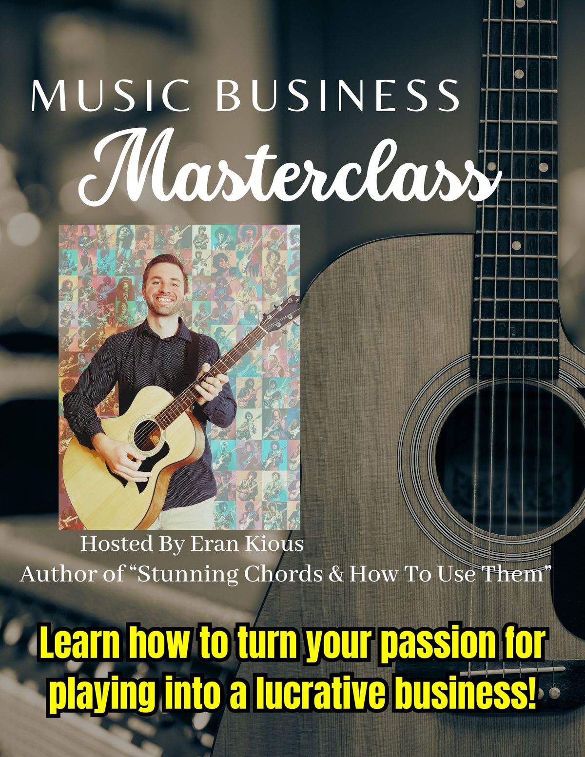 "Music Business Masterclass" @ Provision Coffee Shop w\/ Eran Kious