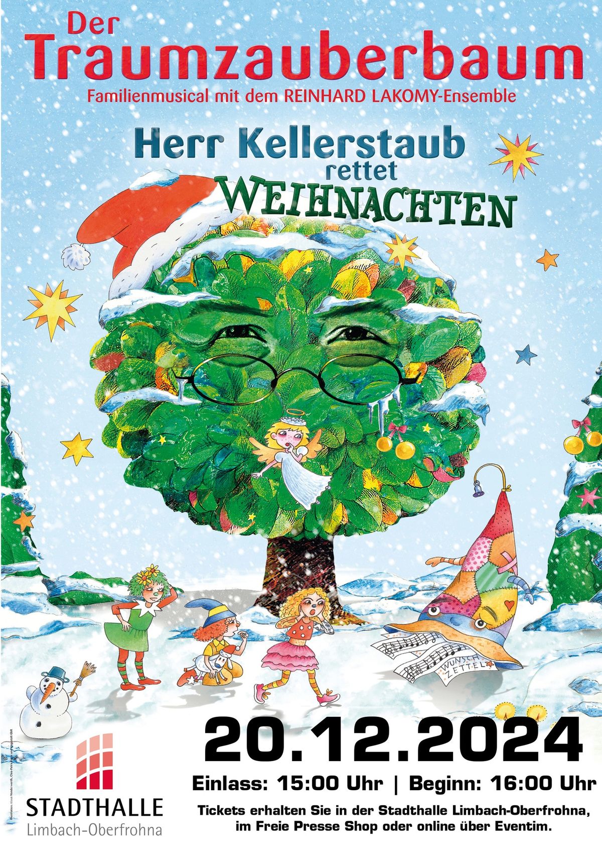 Der Traumzauberbaum \u2013 Herr Kellerstaub rettet Weihnachten