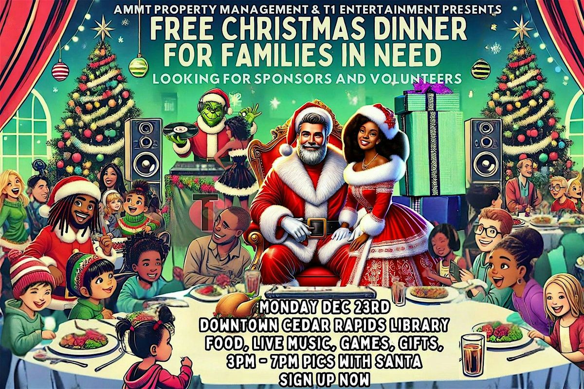 Free Christmas Dinner for Families in Need