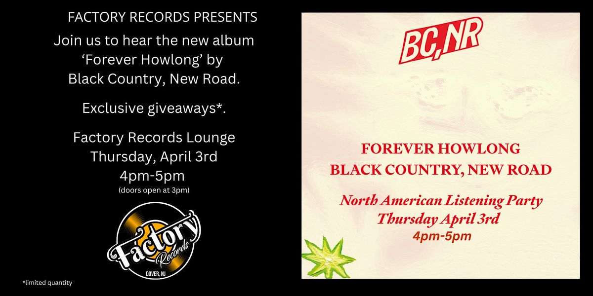 Black Country, New Road Listening Party