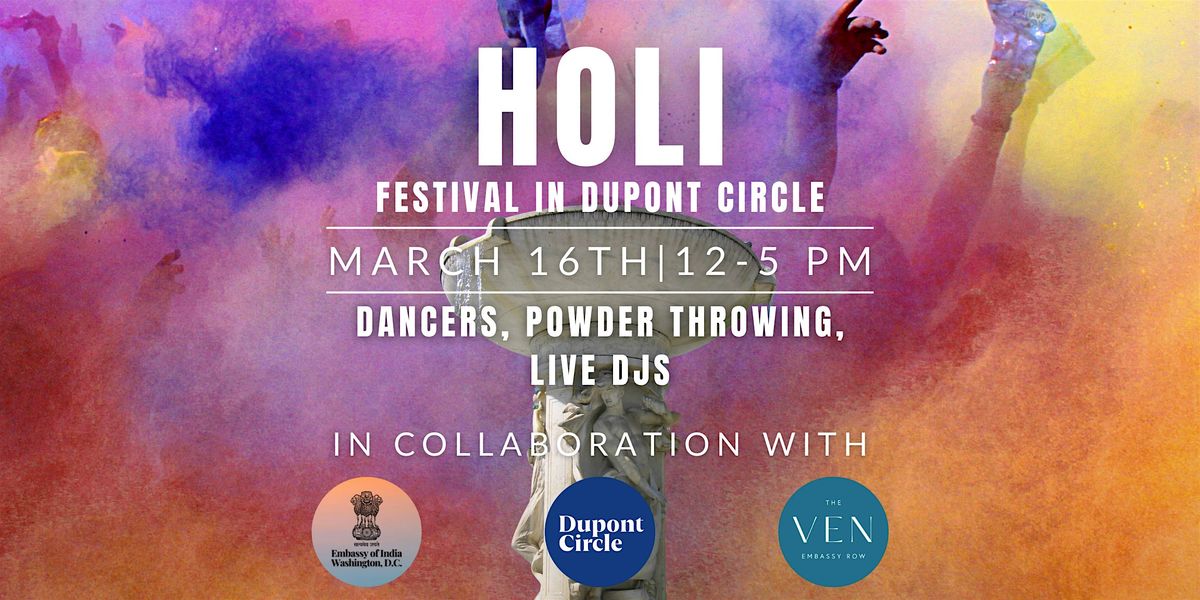 Holi Festival in Dupont Circle