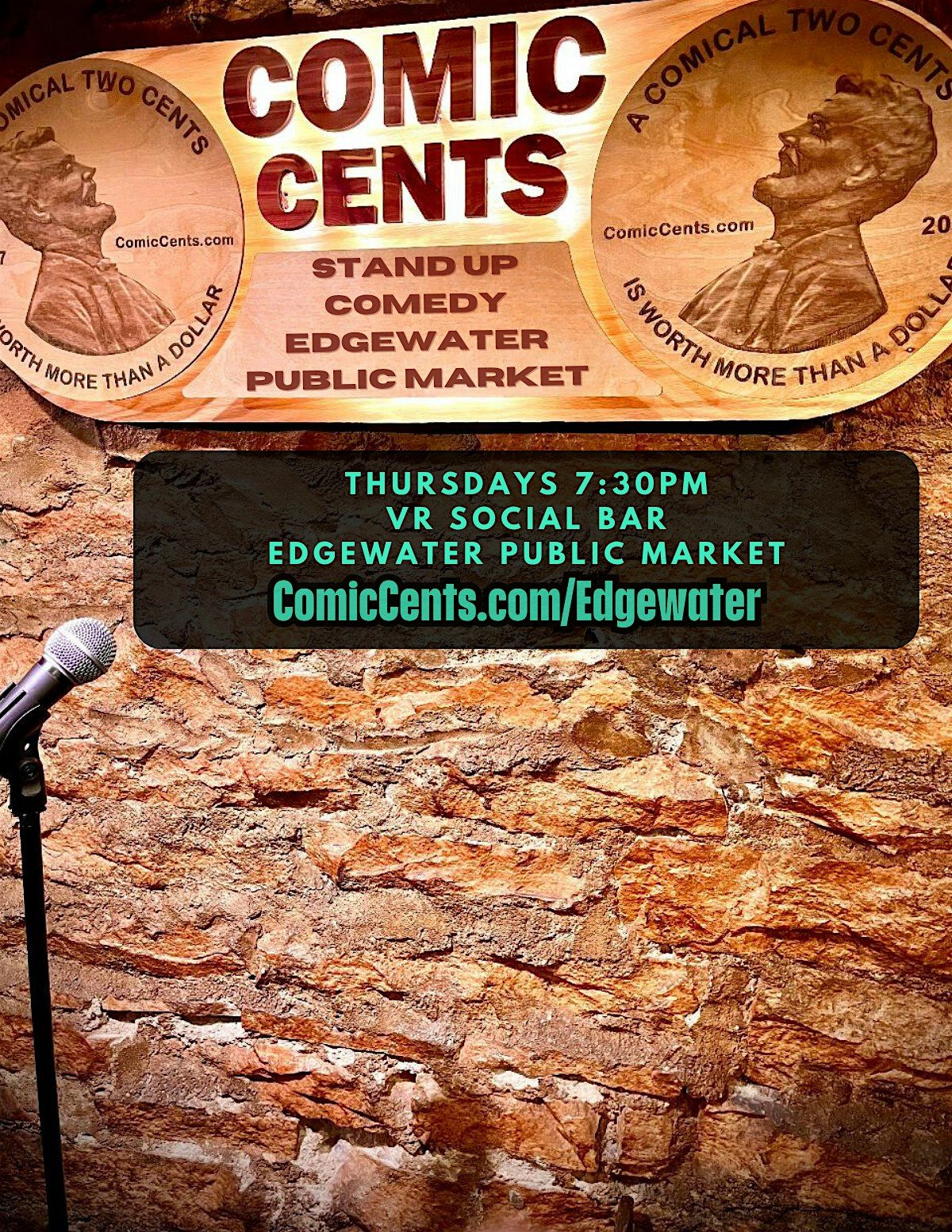Stand Up Comedy at VR Social - Edgewater Public Market