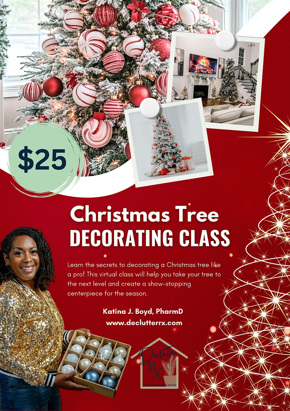 Christmas Tree Decorating Class