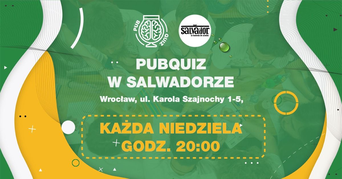 PubQuiz w Salvadorze - niedziela!