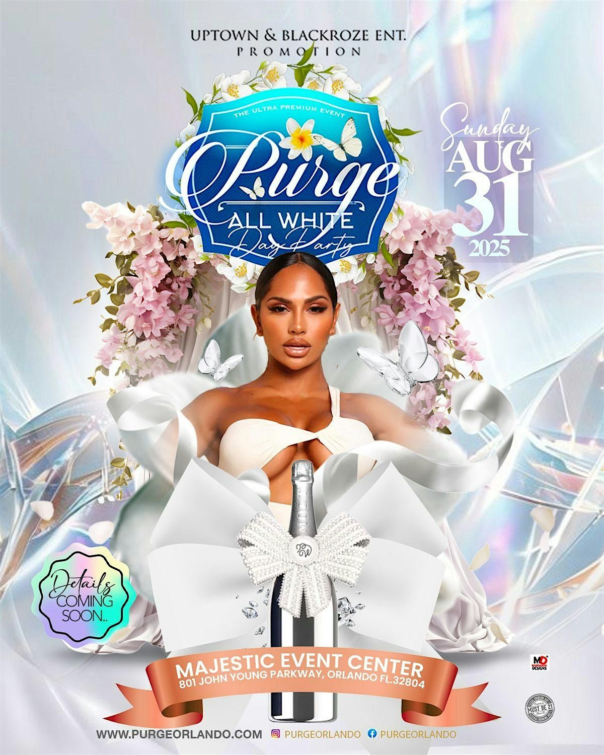 Purge All White Upscale Day Party