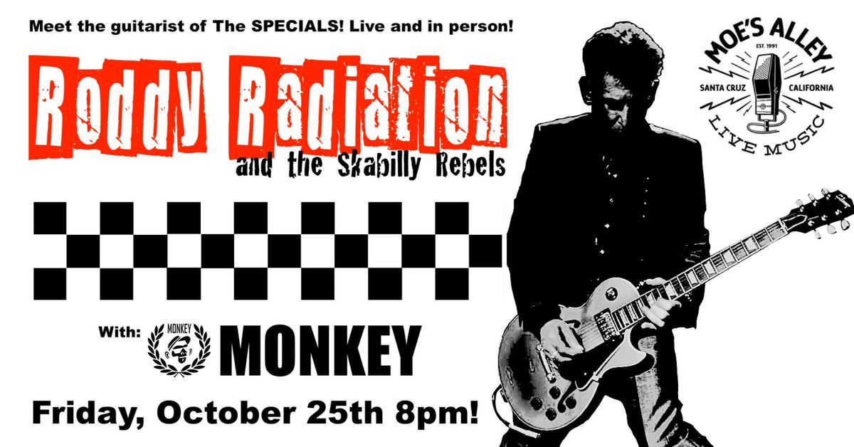 Ska night with Roddy Radiation and Monkey!