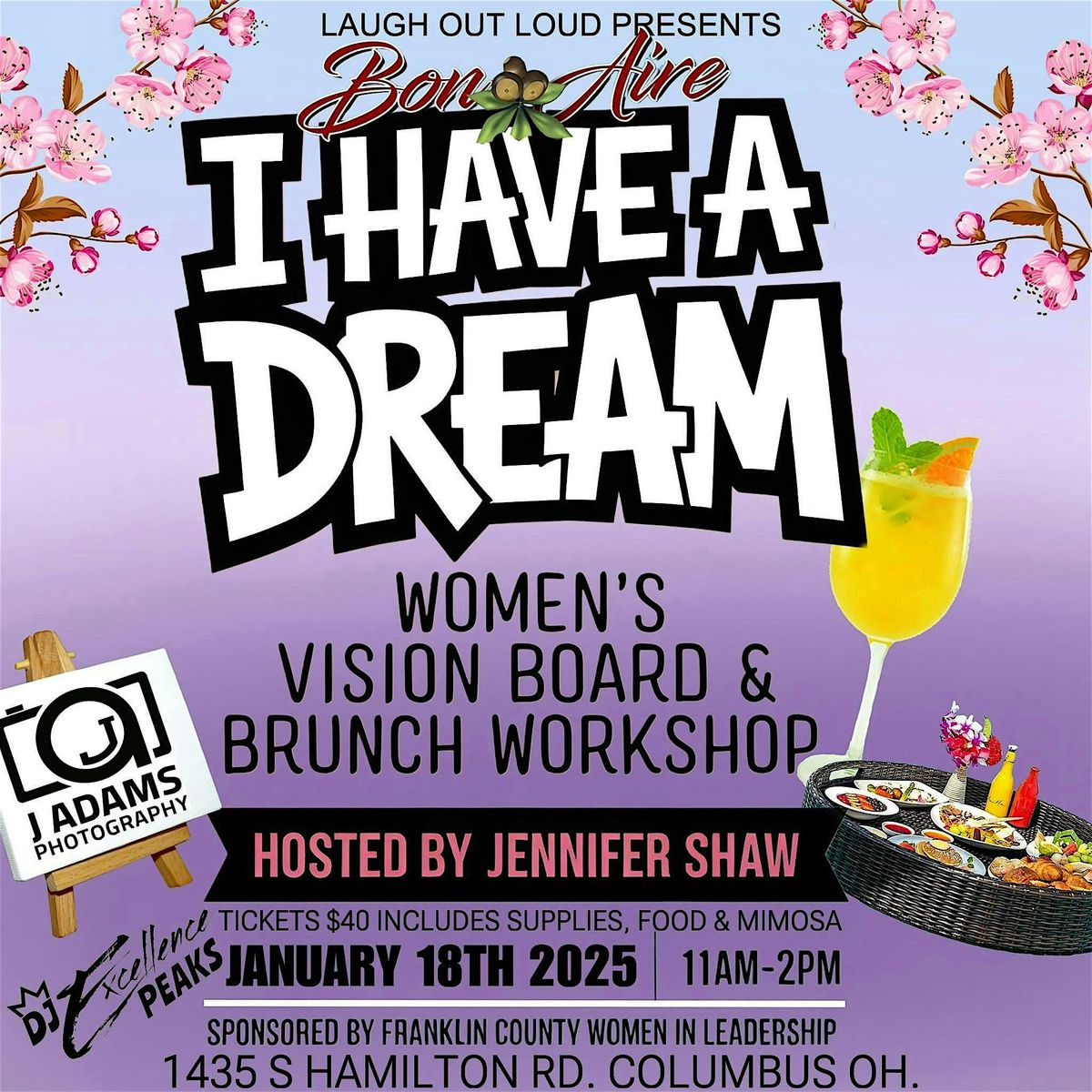 I Have A Dream Women\u2019s Vision Board & Brunch Workshop