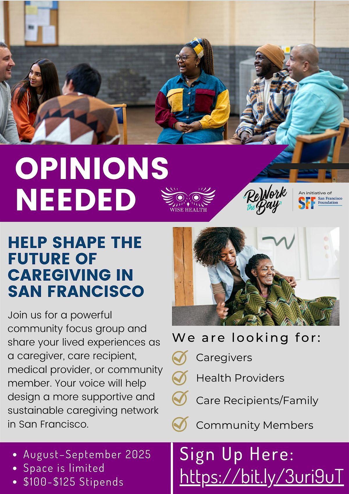 Community Care Initiative: A Community Focus Group w\/Dinner