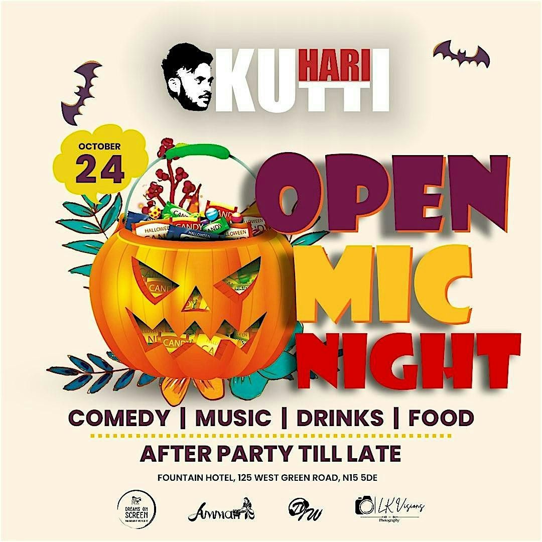 Kutti Hari\u2019s Open MIC - October 2025 (Halloween Special)