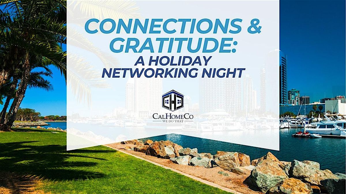 Connections & Gratitude: A Holiday Networking Night