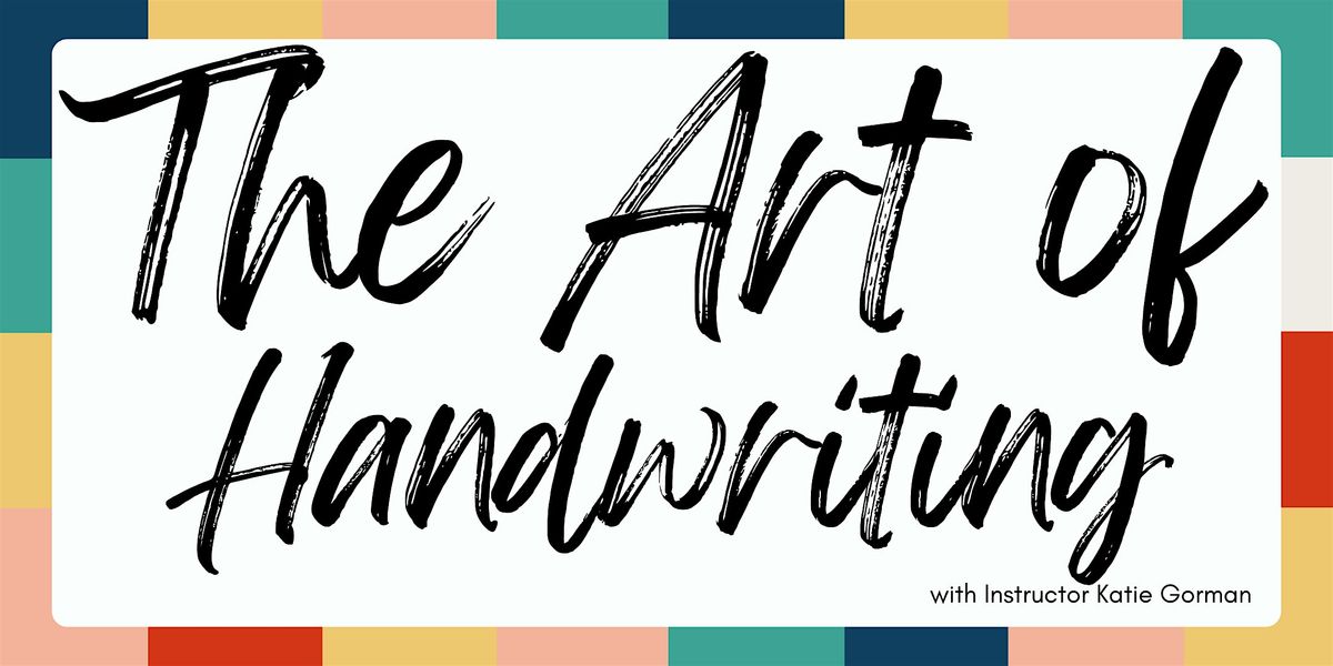 The Art of Hand Lettering