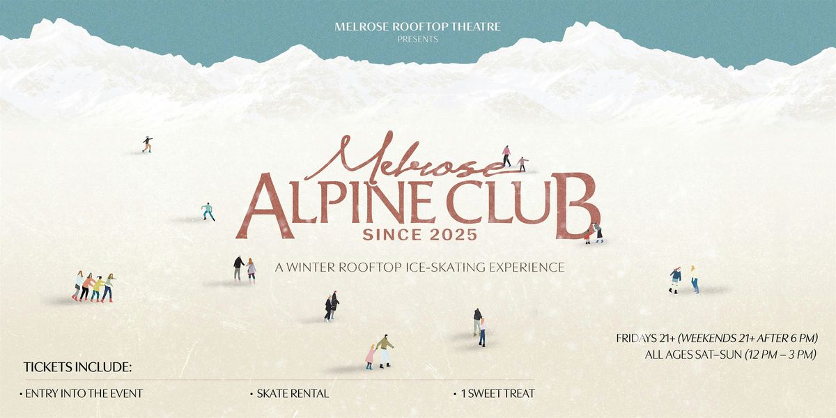 Melrose Alpine Club: Rooftop Ice Skating in West Hollywood