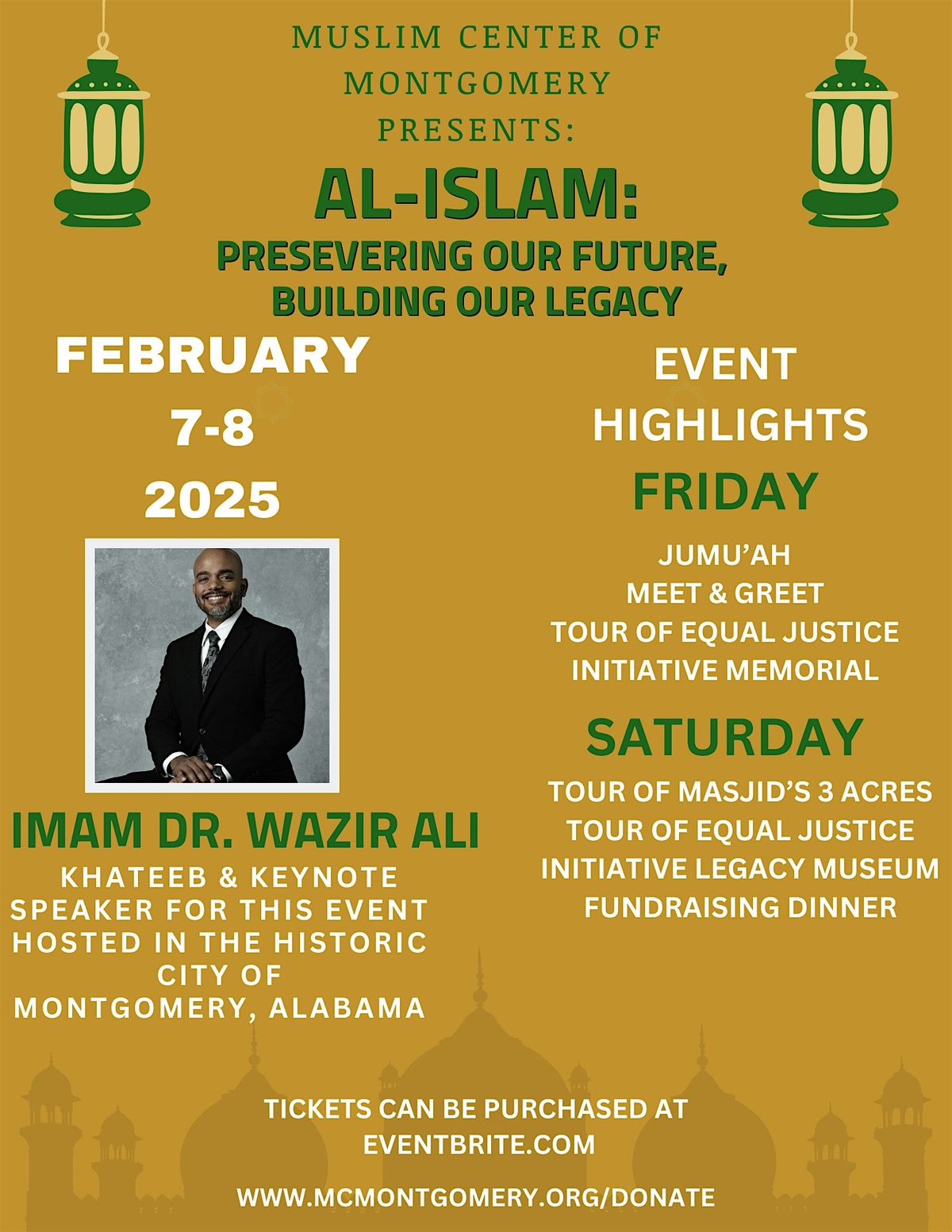 Al-Islam: Preserving Our Future, Building Our Legacy