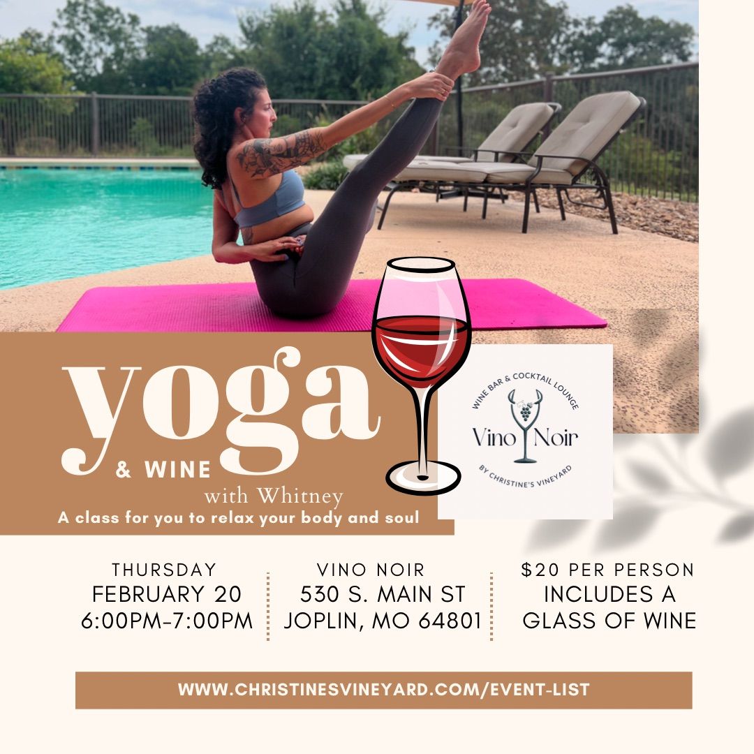 Yoga & Wine with Whitney