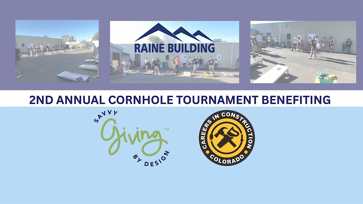 Annual Cornhole Tournament - Benefiting SGBD & CICC