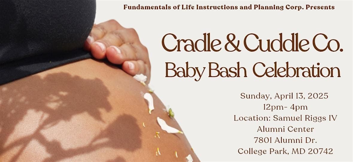 Cradle & Cuddle Co. Baby Bash Celebration