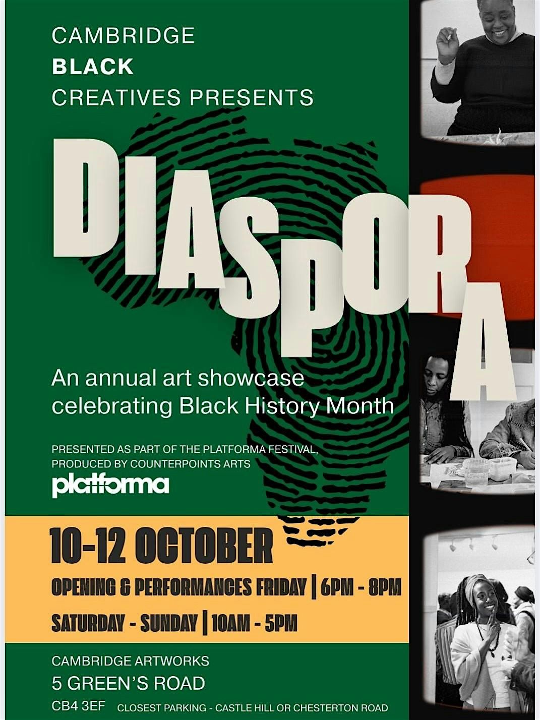 Cambridge Black Creatives presents: Diaspora