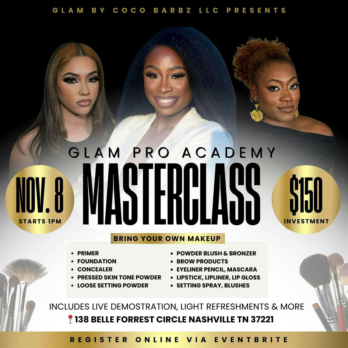 Glam Pro Academy Masterclass