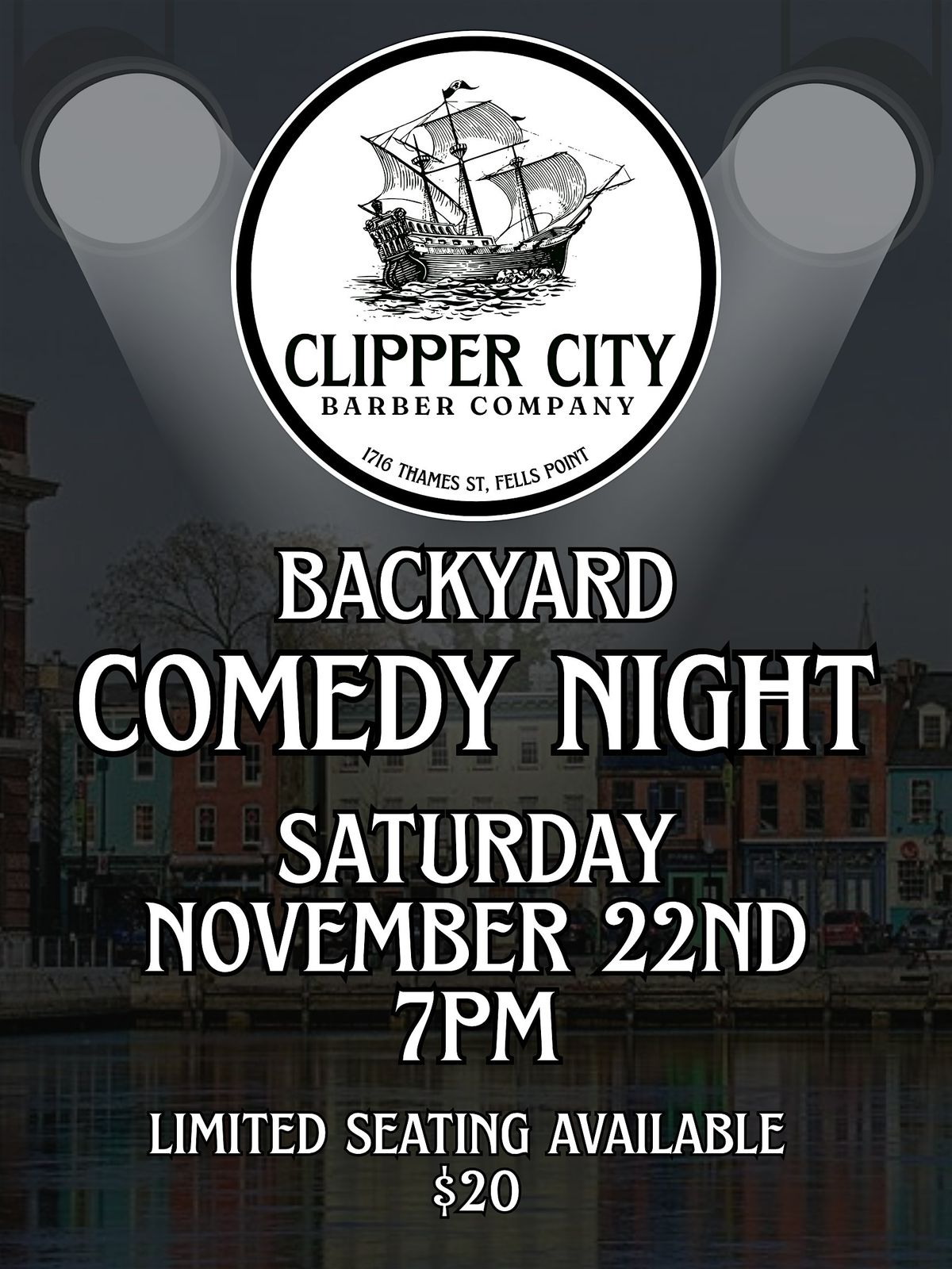 Clipper City Backyard Comedy Night