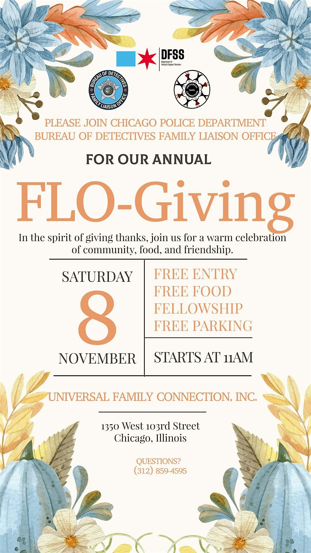 FLO-Giving: A Celebration with Food, Family & Fellowship