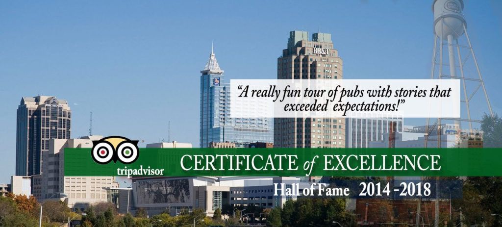 Raleigh Pub Crawl & Haunted Adventure Tour