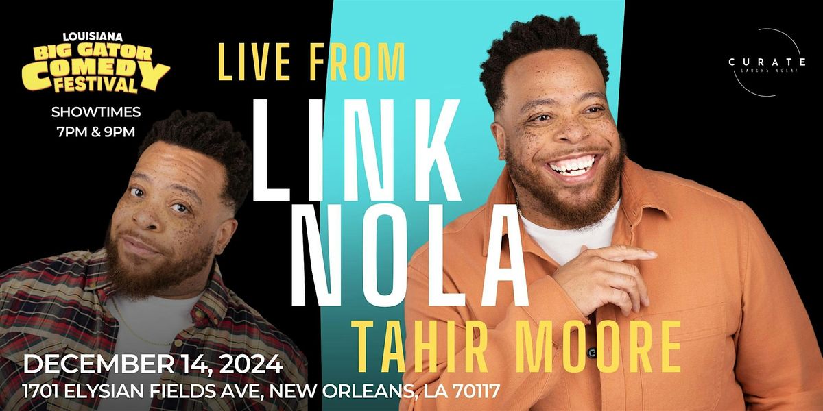 Live from Link NOLA: Tahir Moore