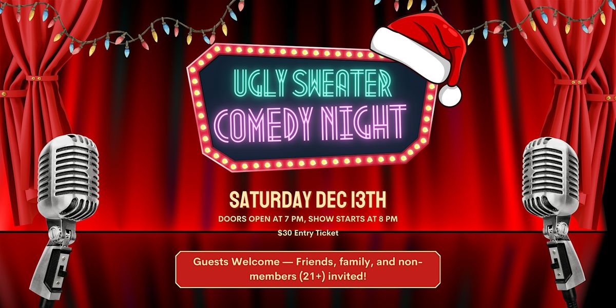 Holiday Comedy Night & Ugly Sweater Party at Bermuda Club