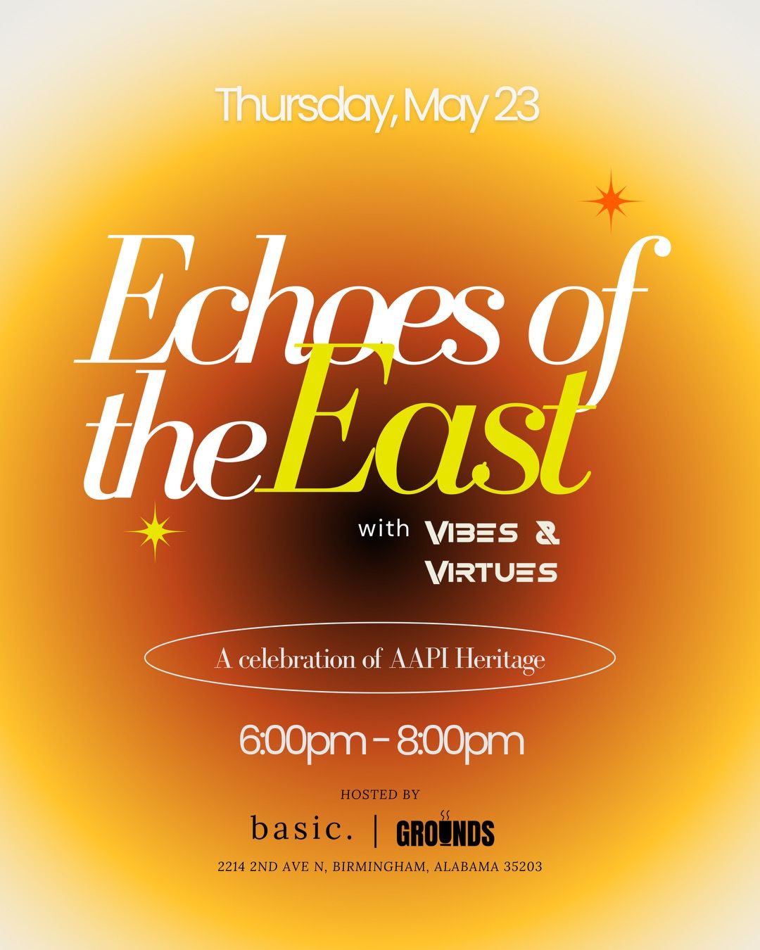 Echoes of the East: A Vibes & Virtues Celebration of Asian Pacific American Heritage Month
