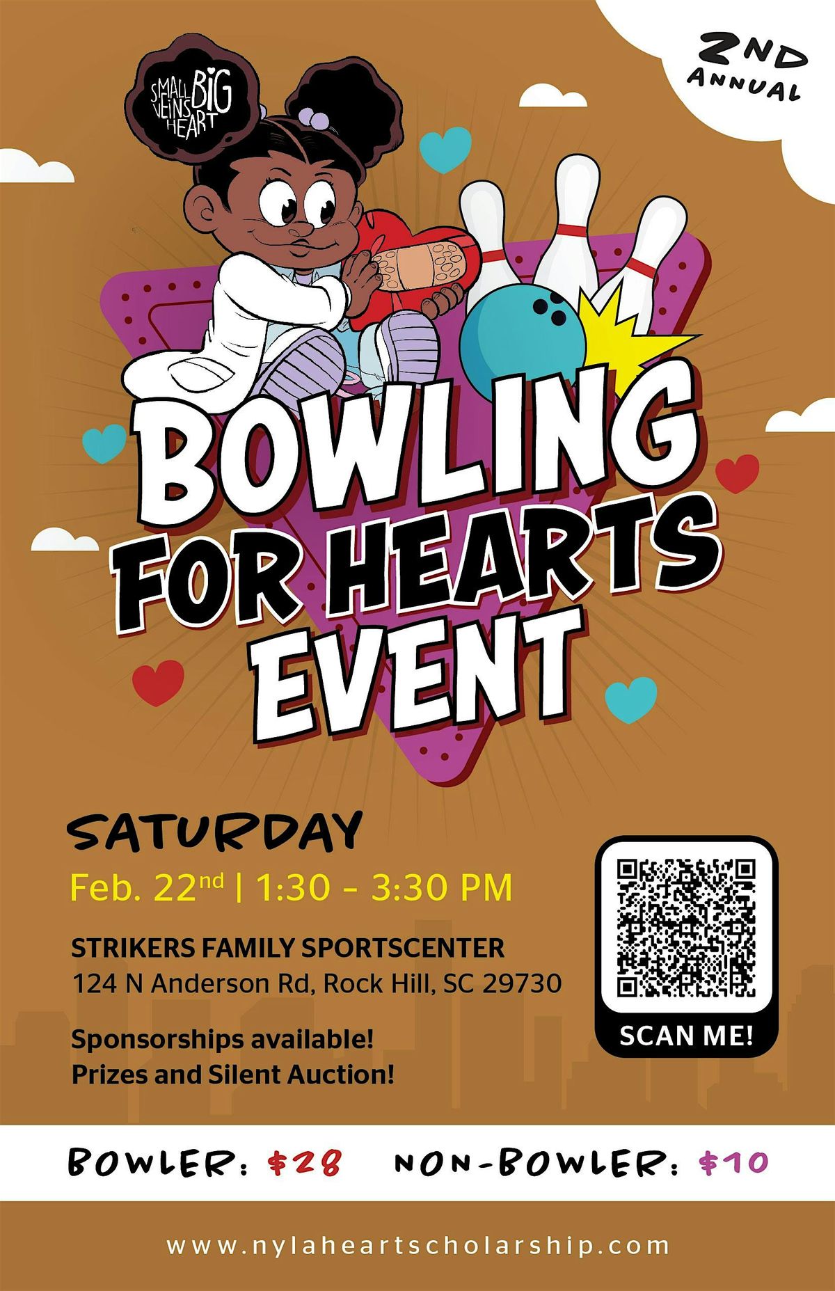 2nd Annual Bowling for Hearts Event