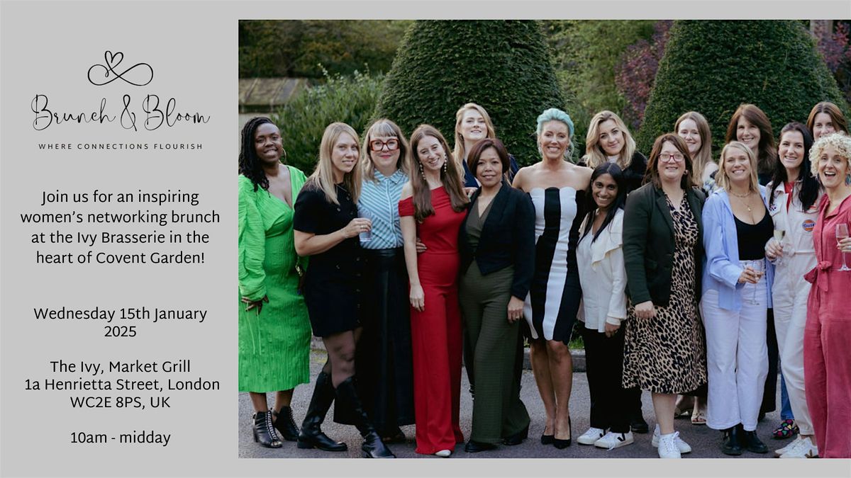 Brunch & Bloom - London's Women in Business Networking Brunch