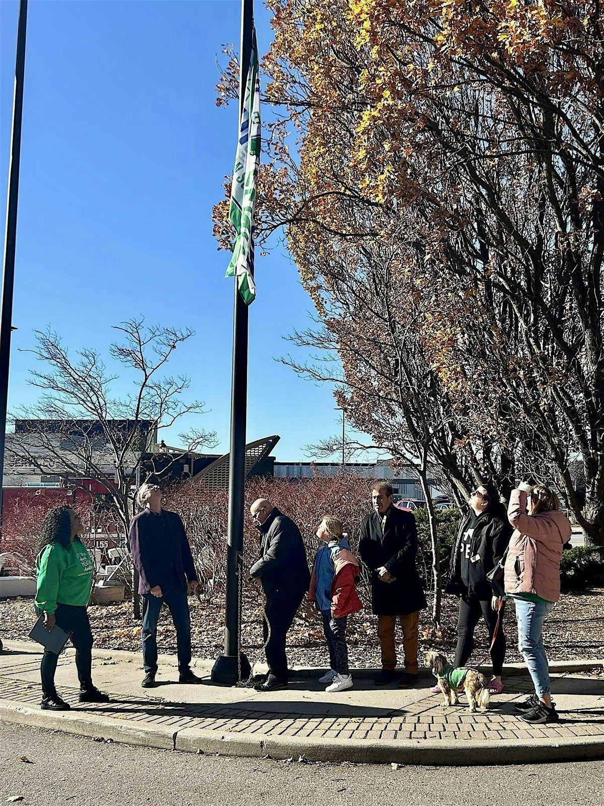 Mental Health Month Flag Raising Ceremony