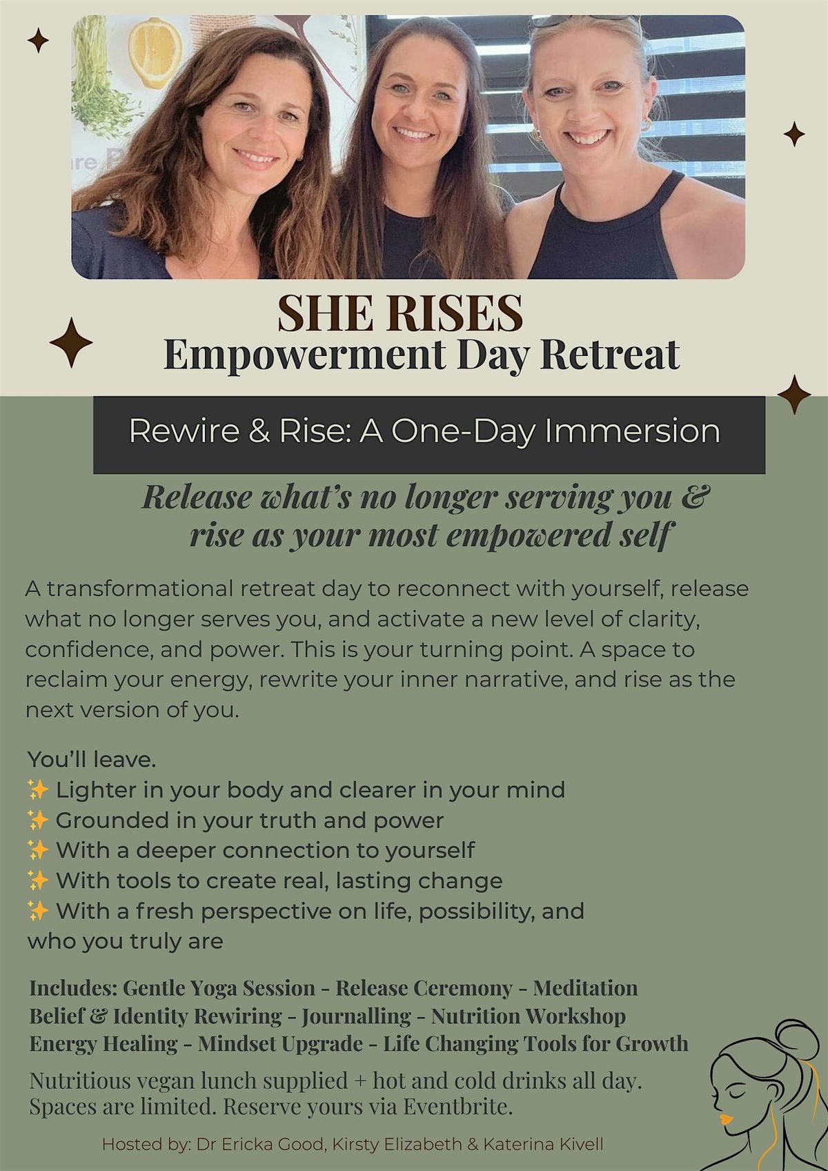 SHE RISES:Empowerment Day Retreat