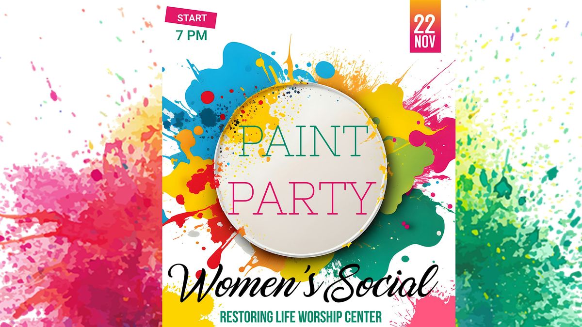 Women\u2019s Social Paint Party