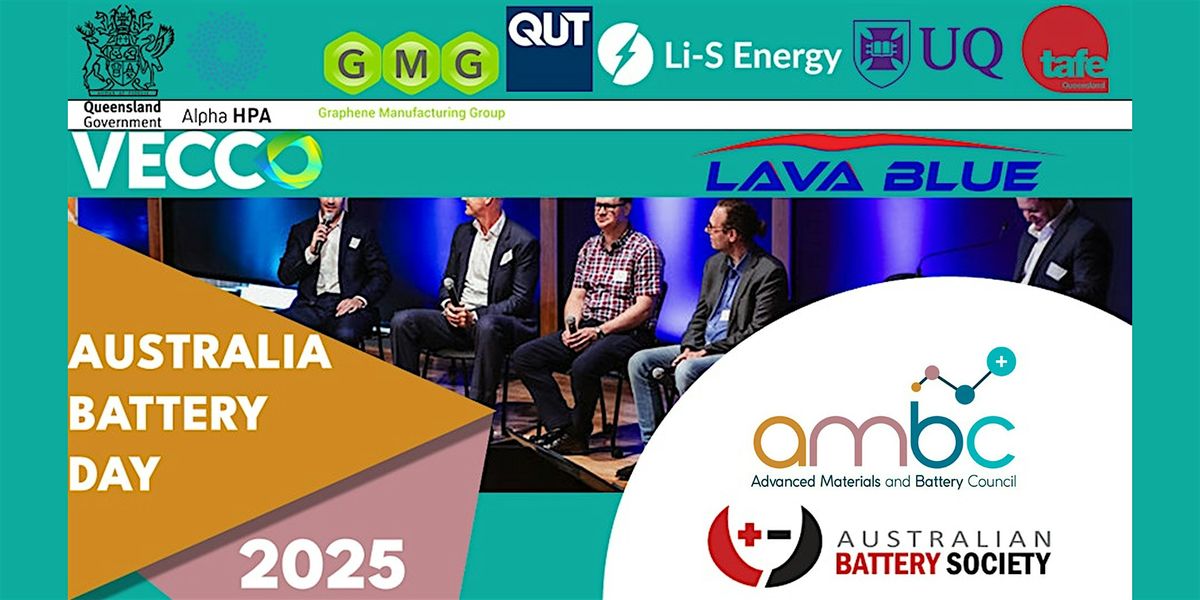 Australia Battery Day 2025 (Oct 21) + ABD Research Forum (Oct 20)
