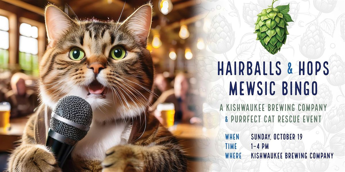 HAIRBALLS & HOPS MEWSIC BINGO