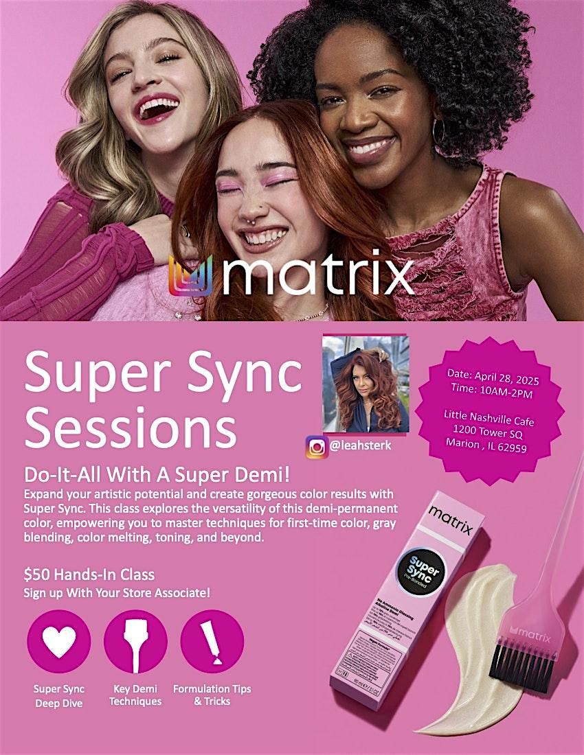 Join Leah Sterk & Learn to DO-IT-ALL with Matrix SUPER SYNC!