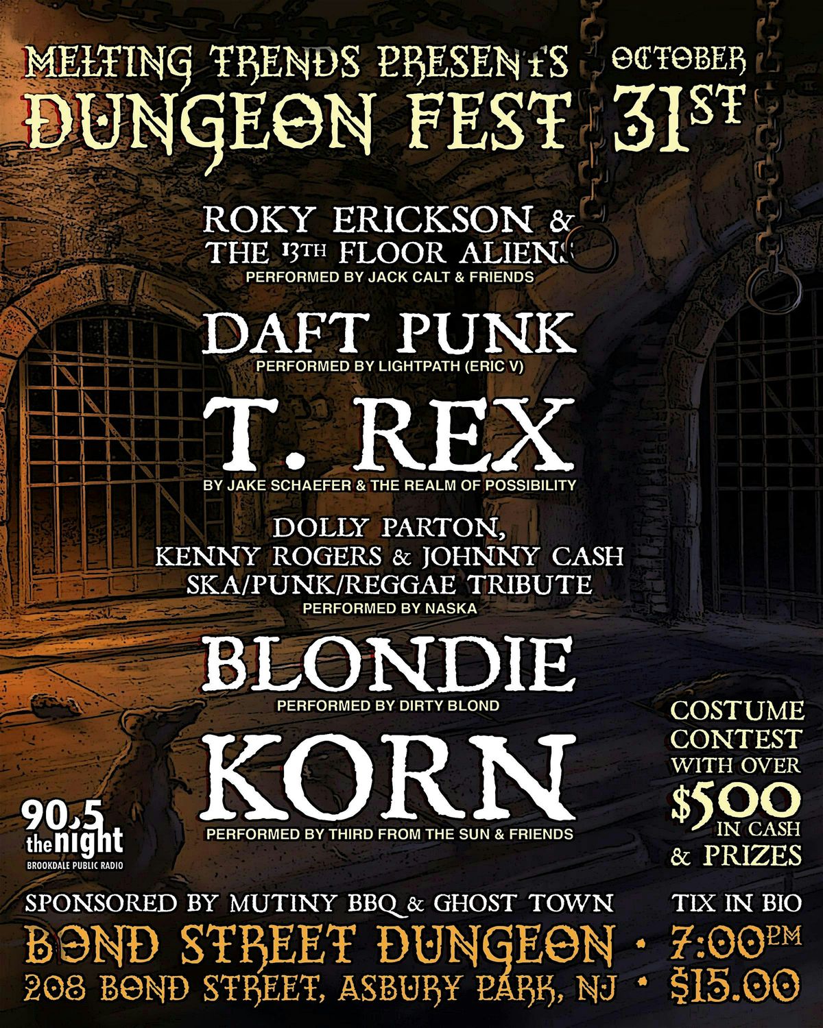 Dungeon Fest | Halloween | Costume Contest | Tribute Concert