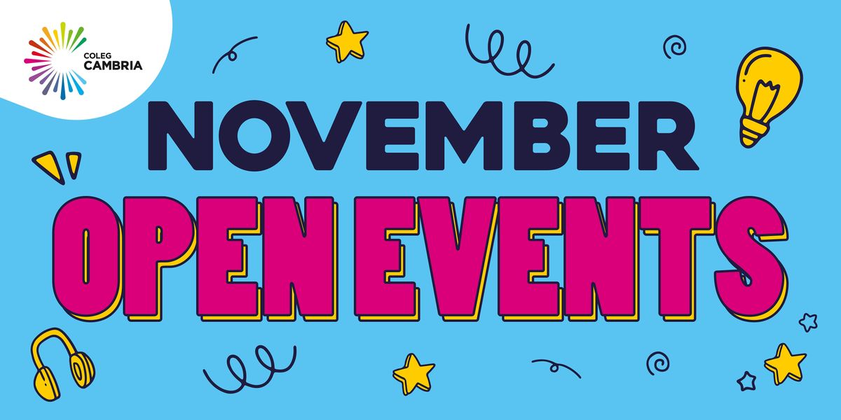 November Open Event - Bersham Road