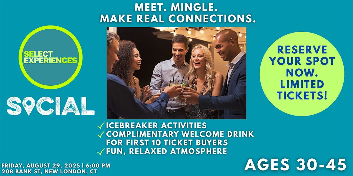 Singles Meet & Greet (Ages 30-45)