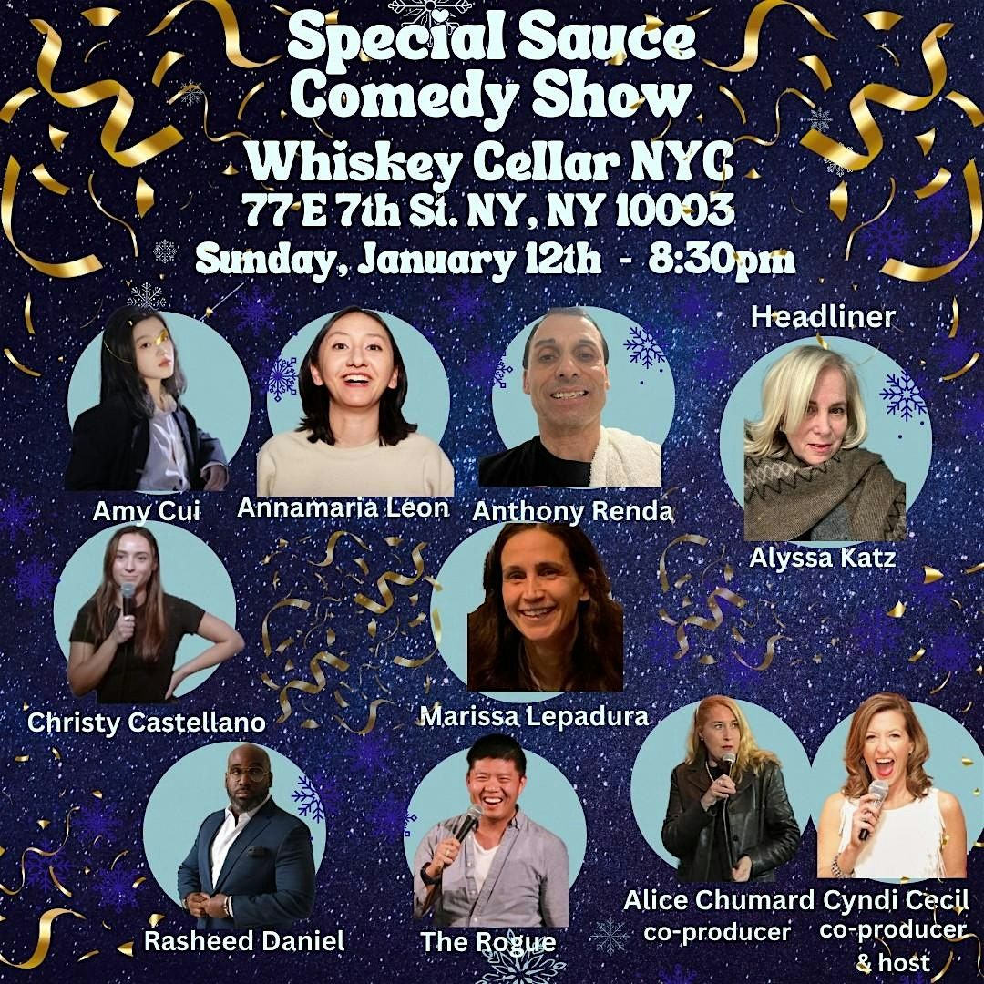 Special Sauce Comedy Jan 12, 2025 Show