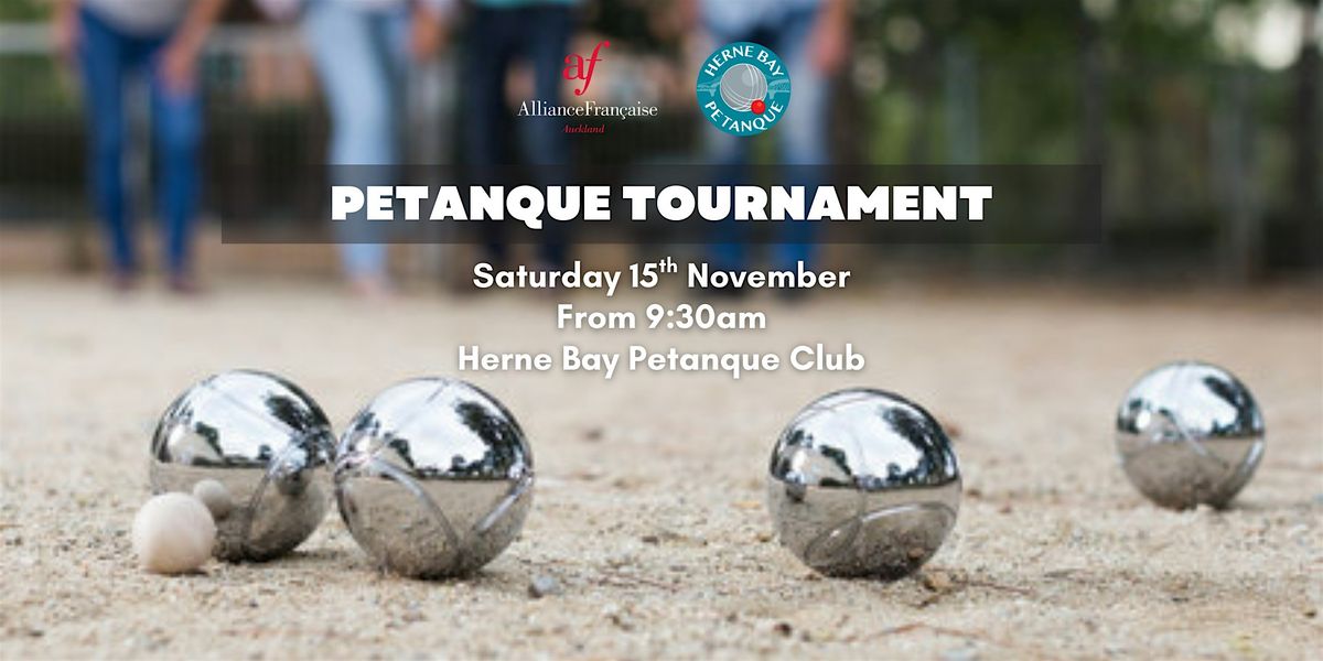 Petanque Tournament